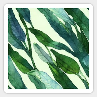 Plant leaves pattern Sticker